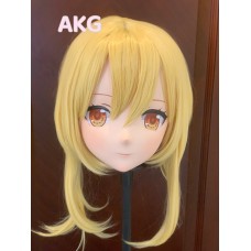 (AL11) Customize Character ‘Ayaka‘ Female/Girl Resin Half/ Full Head With Lock Cosplay Japanese Anime Game Role Kigurumi Mask